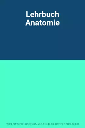 Couverture du produit · Lehrbuch Anatomie