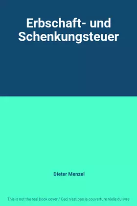 Couverture du produit · Erbschaft- und Schenkungsteuer