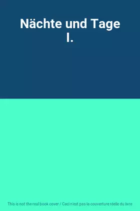 Couverture du produit · Nächte und Tage I.