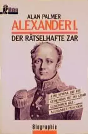 Couverture du produit · Alexander I. Der rätselhafte Zar