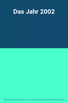 Couverture du produit · Das Jahr 2002