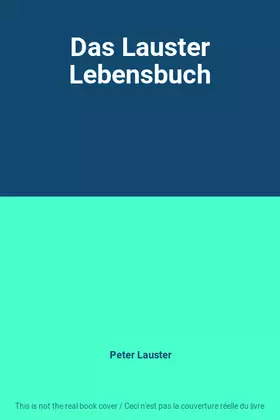 Couverture du produit · Das Lauster Lebensbuch