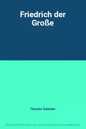 Couverture du produit · Friedrich der Große