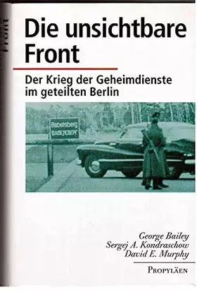 Couverture du produit · Die unsichtbare Front