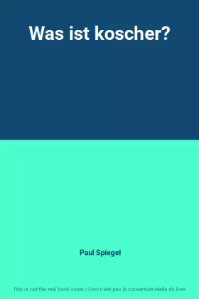 Couverture du produit · Was ist koscher?