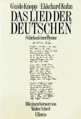 Couverture du produit · Das Lied der Deutschen: Schicksal einer Hymne. Vorw. v. Walter Scheel