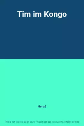 Couverture du produit · Tim im Kongo