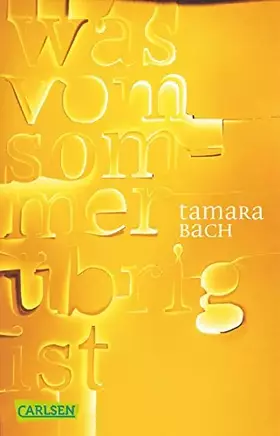 Couverture du produit · Was vom Sommer übrig ist