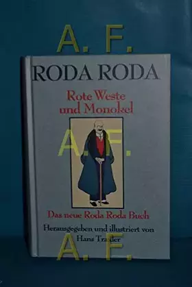 Couverture du produit · Rote Weste und Monokel. Das neue Roda Roda Buch.
