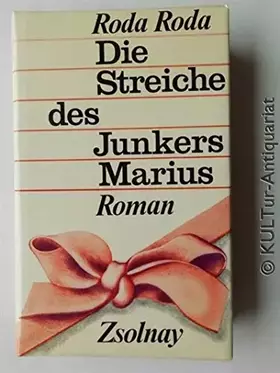 Couverture du produit · Die Streiche des Junkers Marius: Roman