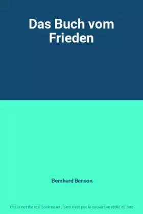 Couverture du produit · Das Buch vom Frieden