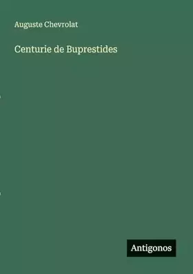Couverture du produit · Centurie de Buprestides