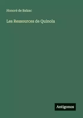 Couverture du produit · Les Ressources de Quinola