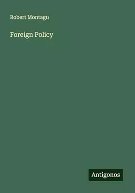 Couverture du produit · Foreign Policy