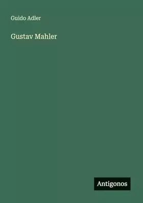 Couverture du produit · Gustav Mahler