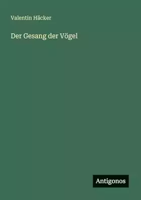 Couverture du produit · Der Gesang der Vögel