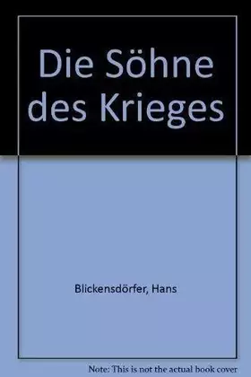Couverture du produit · Die Söhne des Krieges