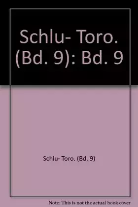 Couverture du produit · Schlu-Toro