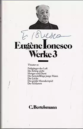 Couverture du produit · Theater III (Eugene Ionesco Werke)