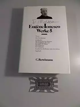 Couverture du produit · Werke 5 - Prosa I