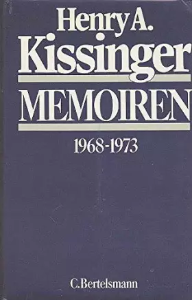 Couverture du produit · Memoiren: 1968-1973