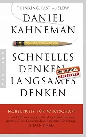 Couverture du produit · Schnelles Denken, langsames Denken