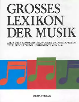 Couverture du produit · Großes Lexikon der Musik
