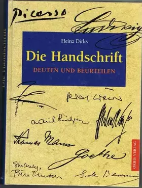 Couverture du produit · Die Handschrift. Deuten und Beurteilen
