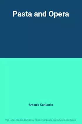 Couverture du produit · Pasta and Opera