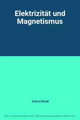 Couverture du produit · Elektrizität und Magnetismus