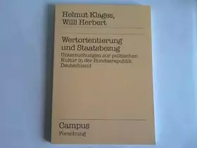 Couverture du produit · Wertorientierung und Staatsbezug