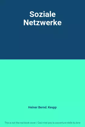 Couverture du produit · Soziale Netzwerke