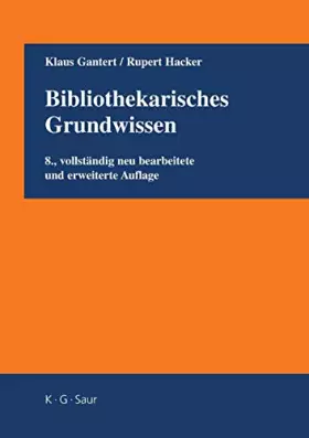 Couverture du produit · Bibliothekarisches Grundwissen