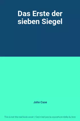 Couverture du produit · Das Erste der sieben Siegel