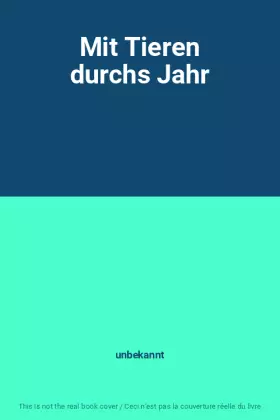 Couverture du produit · Mit Tieren durchs Jahr