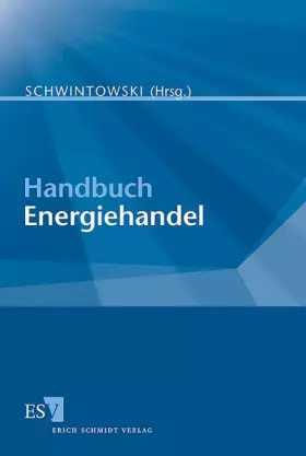 Couverture du produit · Handbuch Energiehandel