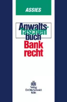 Couverture du produit · Anwalts-Taschenbuch, Bankrecht