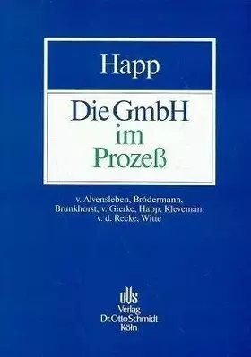 Couverture du produit · Die GmbH im Prozess