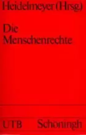 Couverture du produit · Menschenrechte