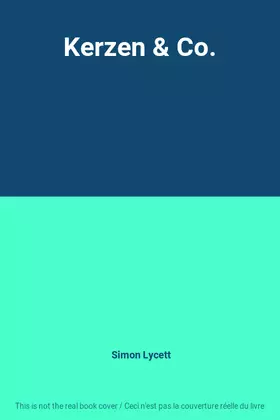 Couverture du produit · Kerzen & Co.
