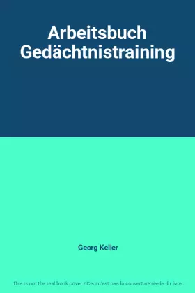 Couverture du produit · Arbeitsbuch Gedächtnistraining