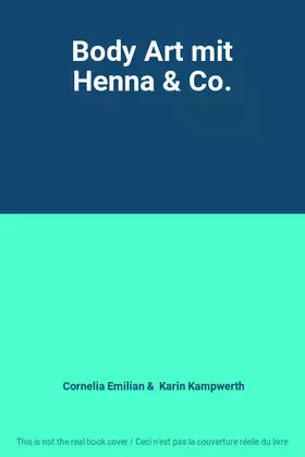 Couverture du produit · Body Art mit Henna & Co.