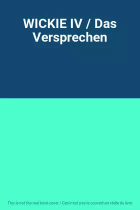 Couverture du produit · WICKIE IV / Das Versprechen