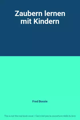 Couverture du produit · Zaubern lernen mit Kindern