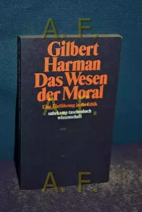 Couverture du produit · Das Wesen der Moral