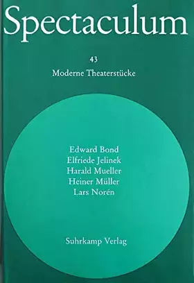 Couverture du produit · Spectaculum 43: Fünf moderne Theaterstücke