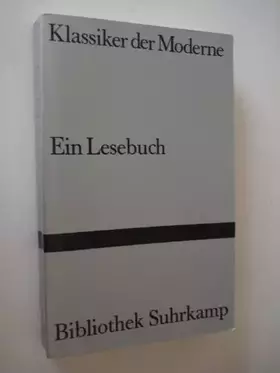 Couverture du produit · Bibliothek Suhrkamp. Ein Lesebuch, Klassiker der Moderne