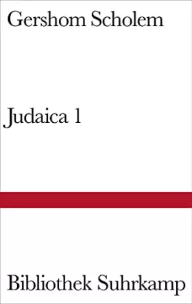 Couverture du produit · Judaica 1