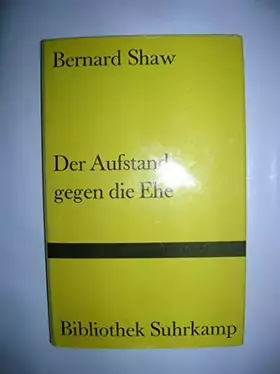 Couverture du produit · Der Aufstand gegen die Ehe.