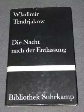 Couverture du produit · Die Nacht nach der Entlassung.